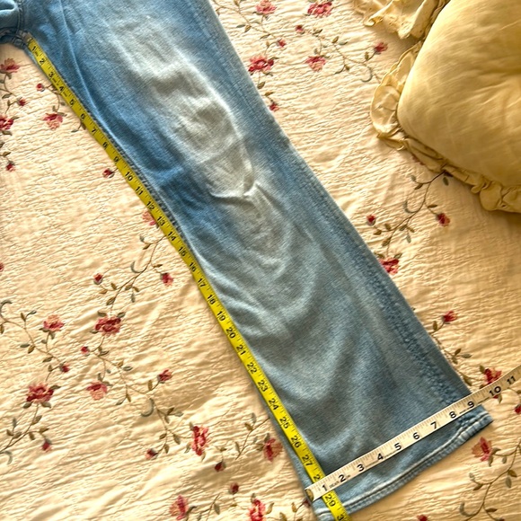 HUDSON🇬🇧Signature Petite BOOTCUT JEANS Lightwash Size 30 WP170DAP - Picture 13 of 13